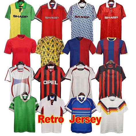 Classic Football Shirts : retro vintage soccer jerseys .